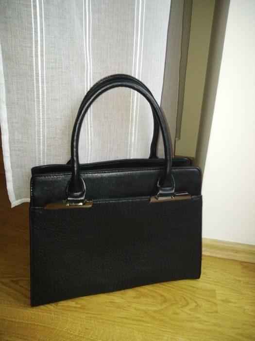 Jak Nowa torba CCC Jenny fairy czarna duża A4