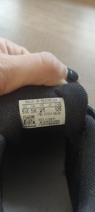 Bucki Adidas rozmiar 21
