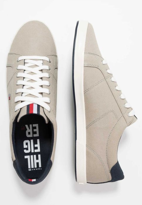 Okazja ! Oryginalne trampki Tommy Hilfiger beżowe tenisówki sklep399zł