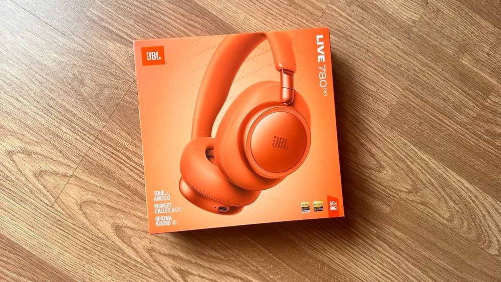 Auscultadores JBL Live 780 NC Laranja