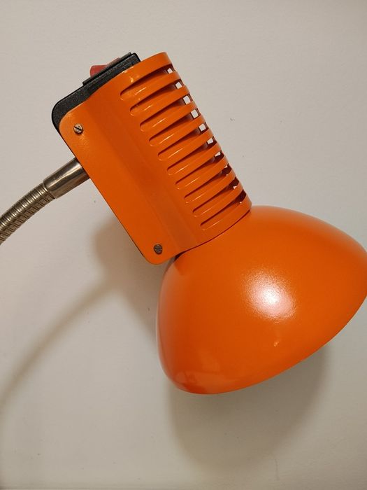 Lampka biurkowa proj. Pniewski Rudkiewicz POLAM WilkasyPRLpo renowacji