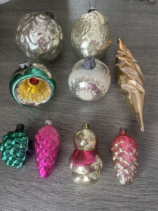 Елочные игрушки 30-х годов