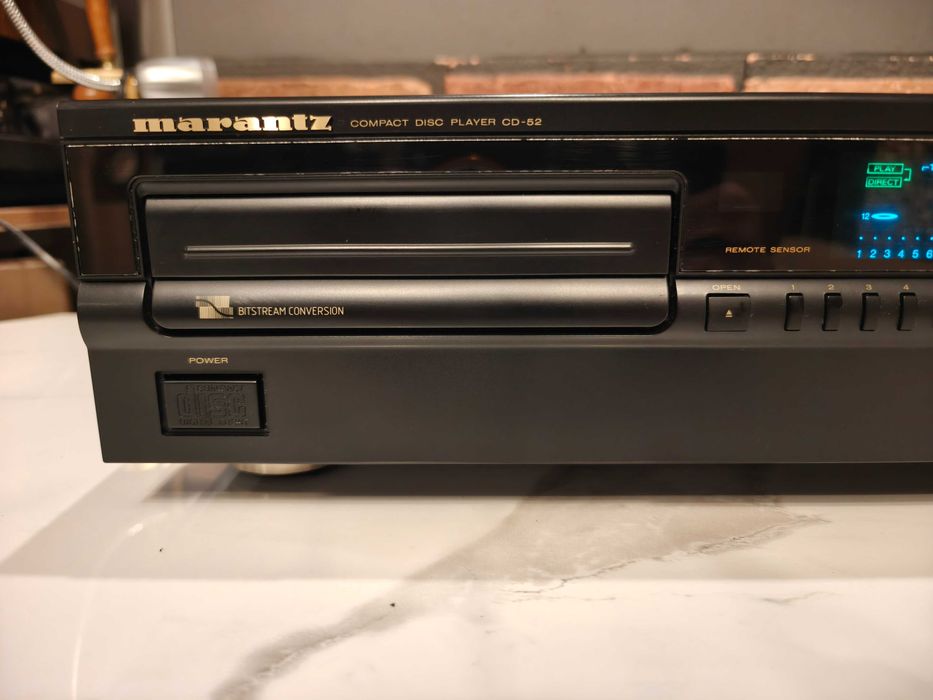 MARANTZ CD 52 ! Porządny odtwarzacz CD ! Nowe kółko szuflady