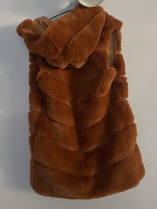 Kamizelka ze sztucznego futra NOWA