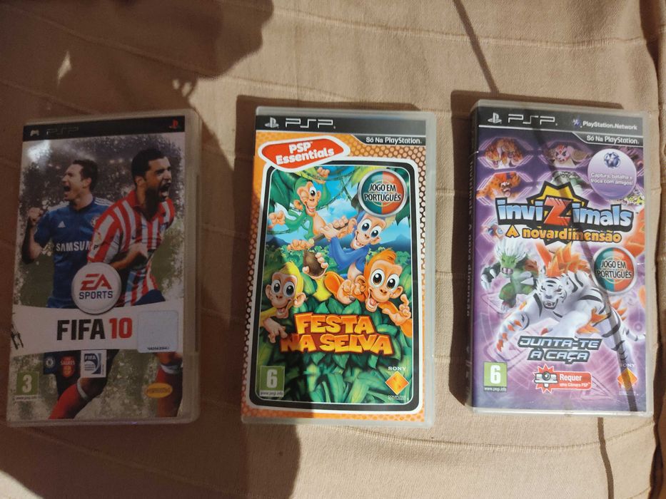 Jogos PSP em bom estado