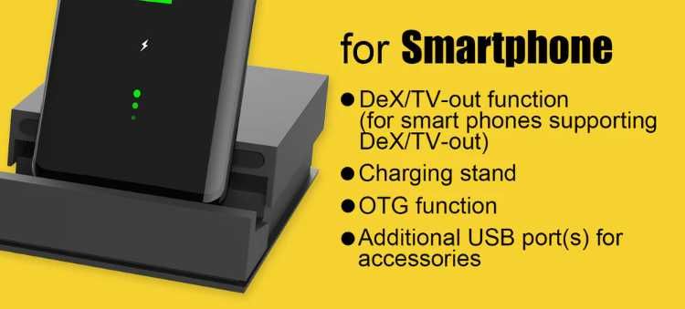 Dock Compatible with Nintendo Switch / Steam Deck and Samsung DEX64737910625282123