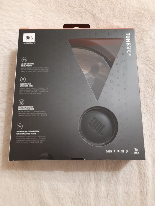 Słuchawki bezprzewodowe JBL Tune 500 BT