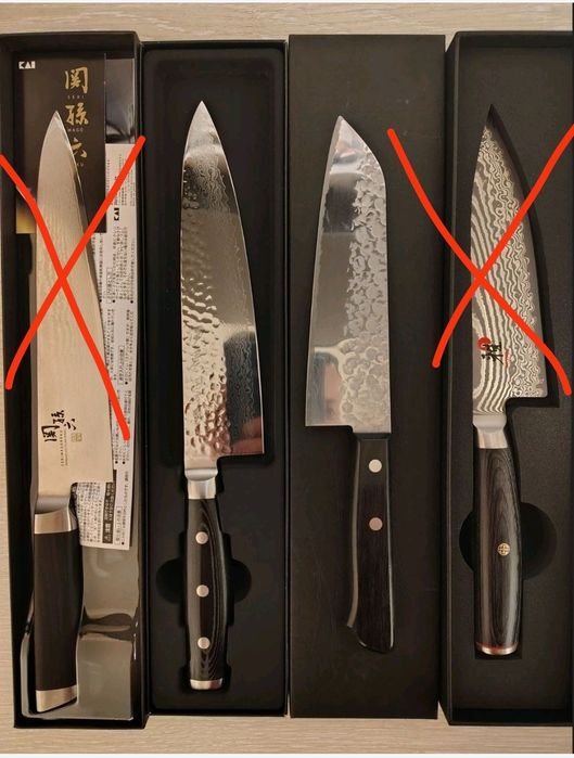 Японский нож,Кірітсуке ніж, сталь Аогамі,Широгамі, вуглецева 

Ніж дам