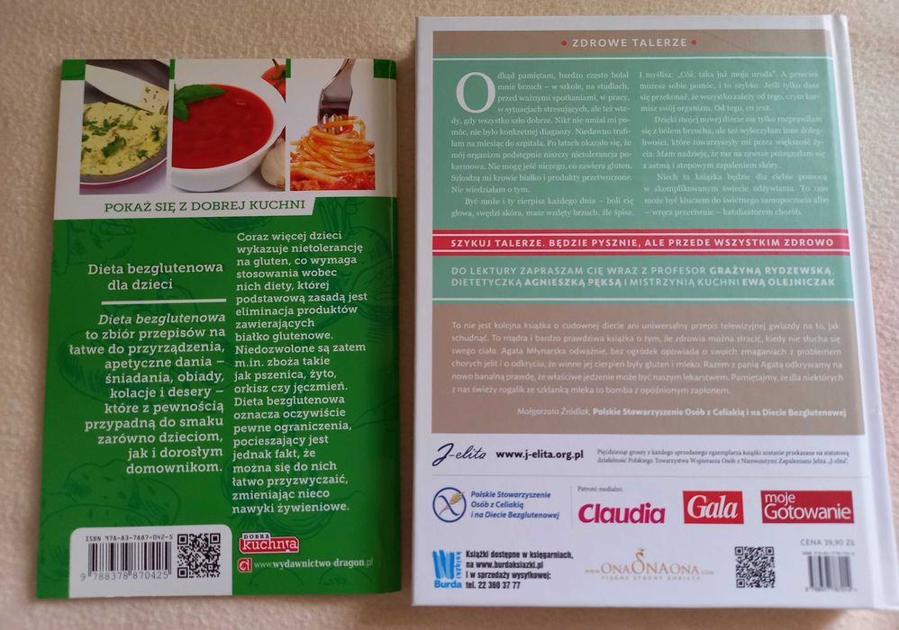 Pyszna zmiana, czyli moje życie bez glutenu A.Młynarska + gratis