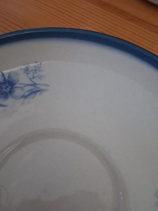 Chodzież porcelitowe salaterki z talerzykami.  Ceramika  PRL.