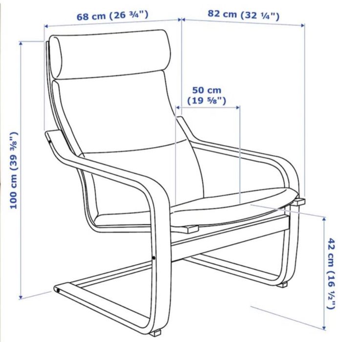 Poltrona Poang da ikea