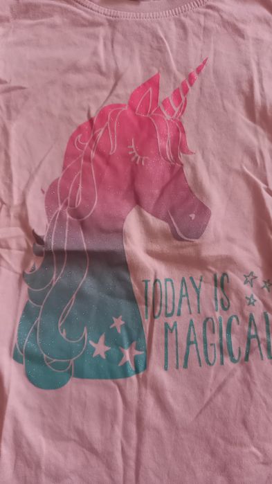 Bluzka od piżamy z jednorożcem 122