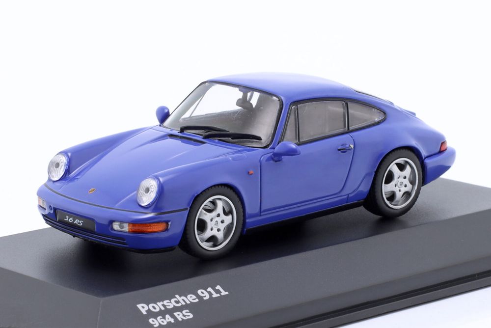 Solido PORSCHE 911 (964) CARRERA RS 1992 Maritime Blue 1/43