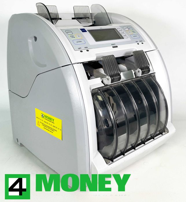 Счетчик GLORY GFS-120 2018-2022 КАК НОВЫЙ Счетная машинка СОРТИРОВЩИК