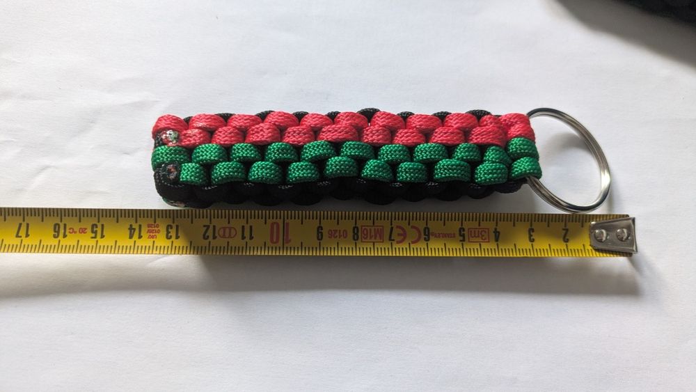 Brelok paracord, handmade, brelok do kluczy