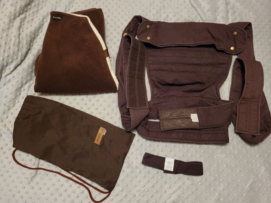 Miękkie nosidło ergonomiczne Marsupi + osłonka na nóżki