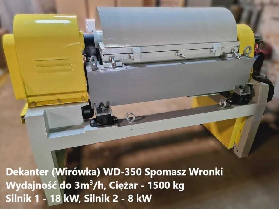 Dekanter - Wirówka Spmasz Wronki