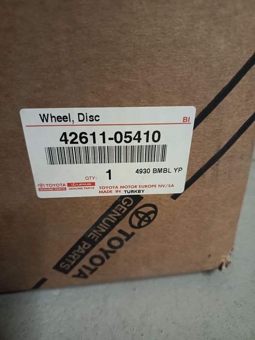 Felga Toyota Avensis 17″ x 7J ET45