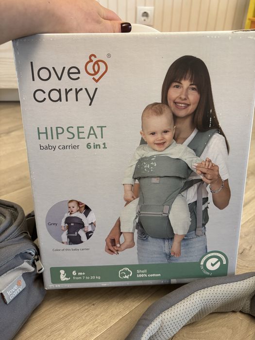 Переноска дитяча хіпсіт Love&Carry6в1