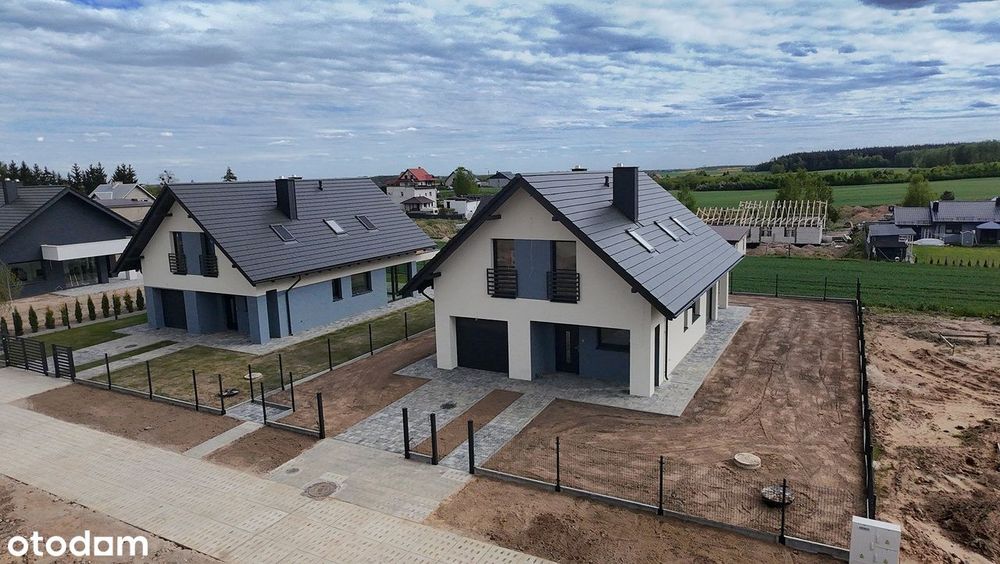 Nowy dom KA33M 140 m² z garażem | energooszczędny | działka ok. 500 m²