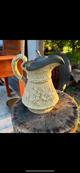 Кувшин с металической крышкой-1835года