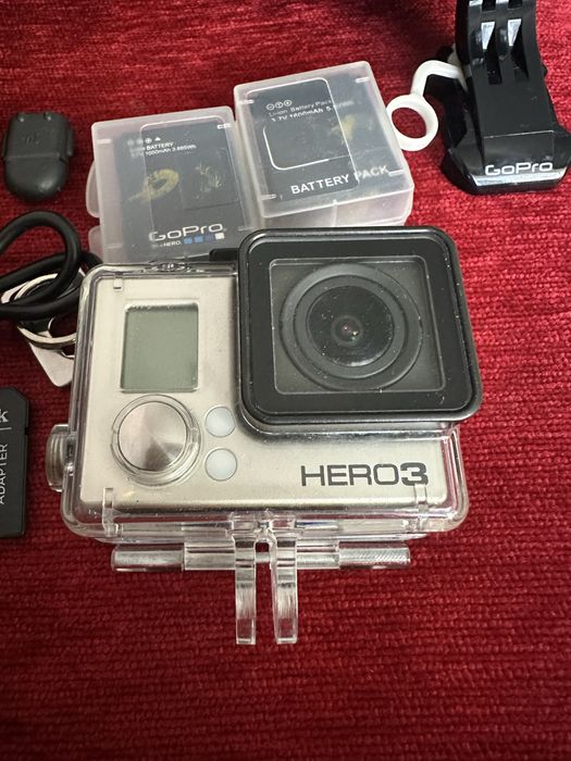 Камера водонепроникна GoPro HD HERO 3 silver edition