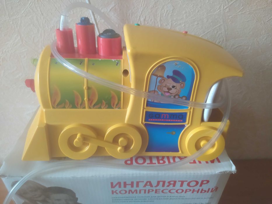 Інгалятор компресорний Gamma дитячій "паровоз"