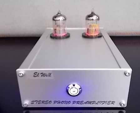 Lampowy przedwzmacniacz gramofonowy – TUBE PHONO PREAMP