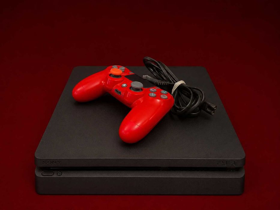 PlayStation 4 Slim 1TB | PS4 | Oprogramowanie 13.52 | Pad | Sprawna