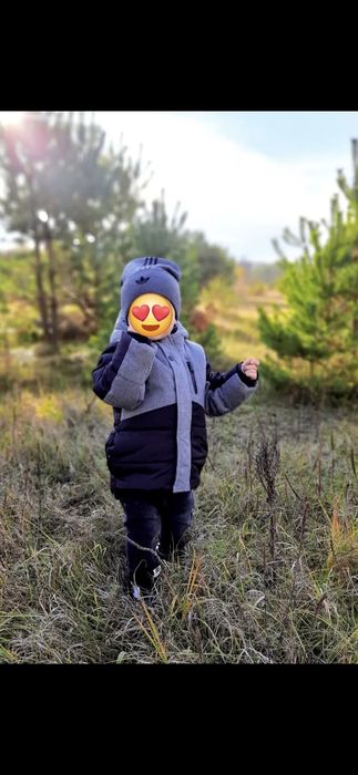 Куртка дитяча демісезонна брендова оригінал сучасна осіння зимня осінь зима весна чорна детская