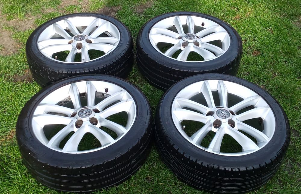 Felgi aluminiowe R17+opony letnie Opel CORSA,ASTRA**