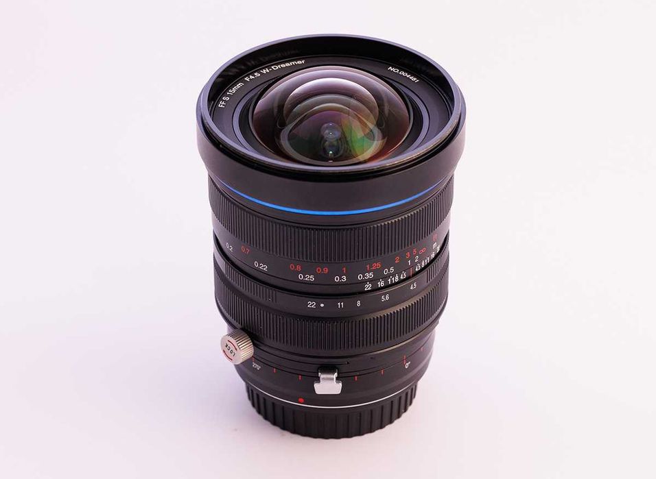 Laowa 15 mm f/ 4,5 Shift  + mocowanie statywowe 15mm f/ 4,5 shift