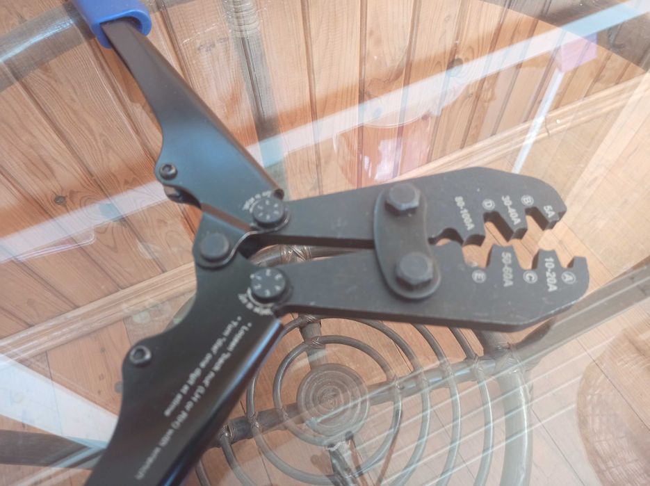 Обжимные клещи для ОТ клемм 5а-100а кримпер инструмент  2,5 - 25 мм2