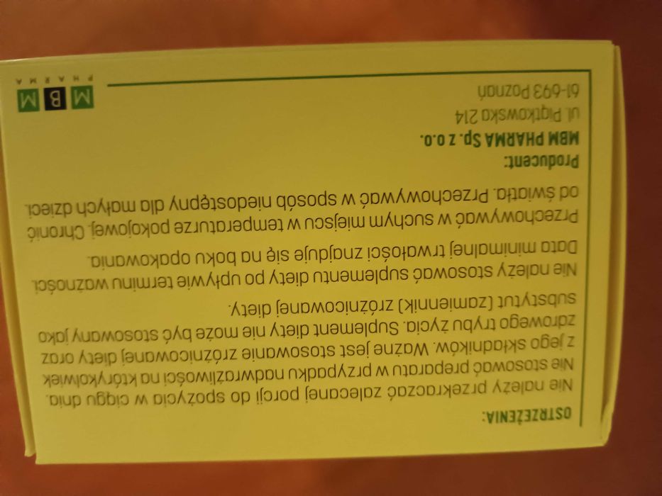 Lecytyna 1200 mg 60 kaps pamięć koncentracja prawidłowy cholesterol