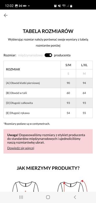 Nowa Sukienka dzianinową Renee fuksja rozmiar M/L