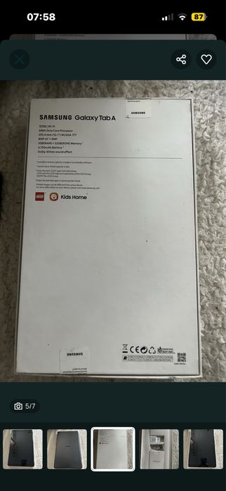 Tablet Samsung Tab A