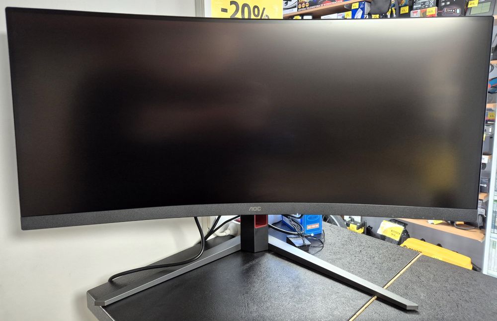 Monitor gamingowy AOC CU34G4, NOWY, Komis Jasło Czackiego