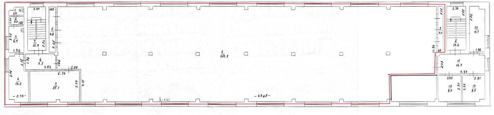 Оренда Укртелеком*, 666 м2, м. Кременчук, вул. В. Пугачова, 12