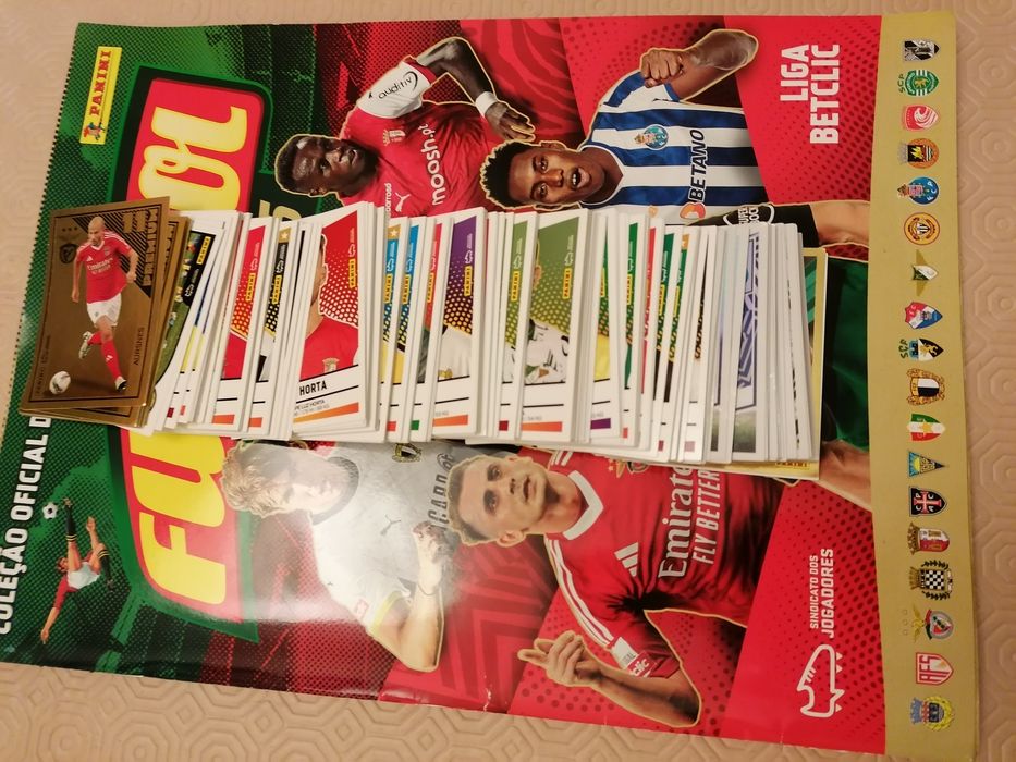 Cromos Futebol 2024-25 Liga Betclic Panini. 
Vendo cromos da coleção/c