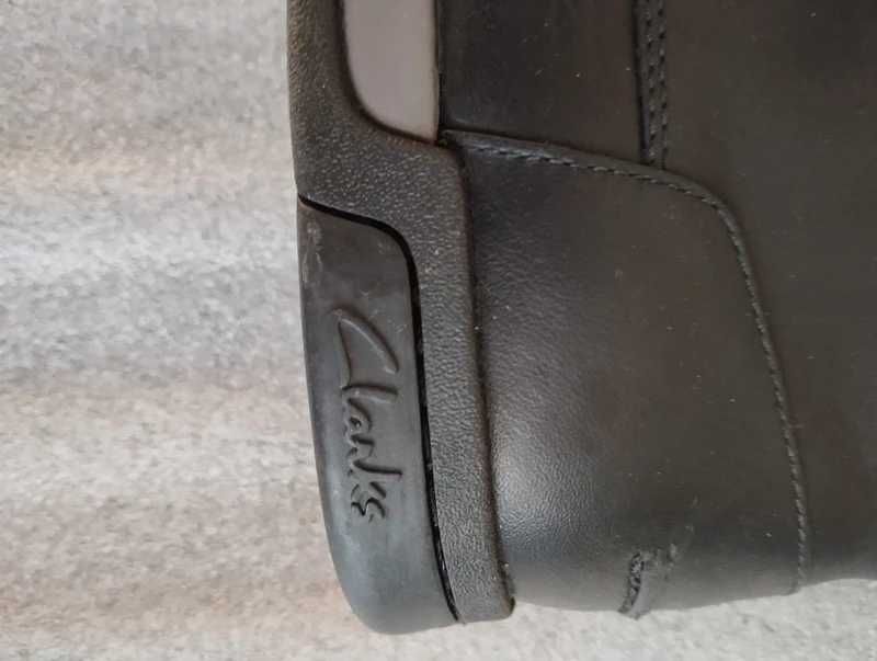 Skórzane botki męskie Clarks 41