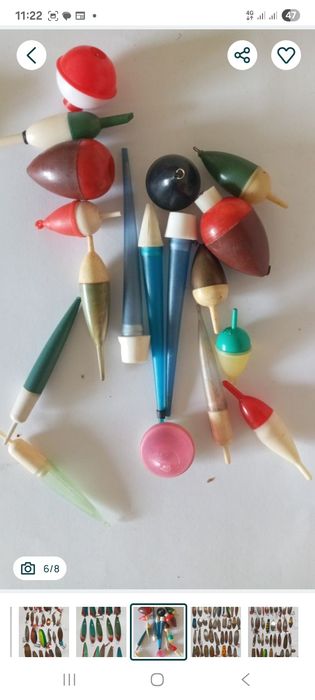 Спининг   Siweida Holidey 0-10 блесни поплавки ссср