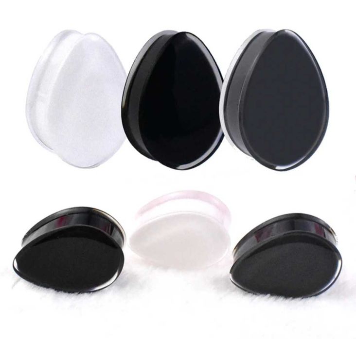 Brincos piercings alargadores plugs expanders tuneis janelas orelha