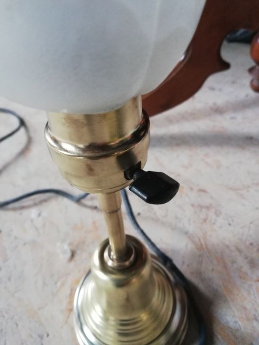 Lampa stara mosiężna LOFT