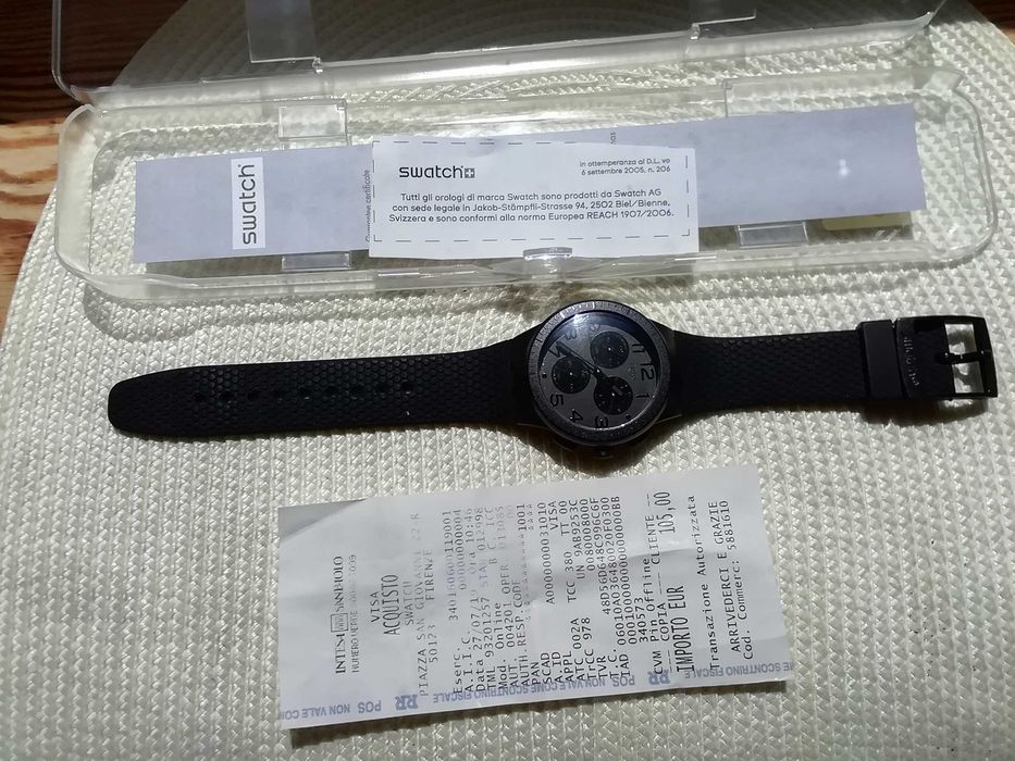 Zegarek, swatch swiss made, używany.