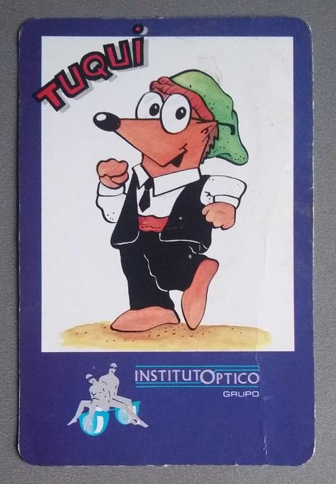 Raro PVC + Calendario do Tuqui do Instituto Optico