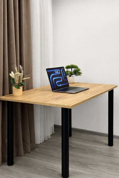 КОМПАКТНЫЙ! Стол обеденный для маленькой кухни. На 4 человек. Дуб