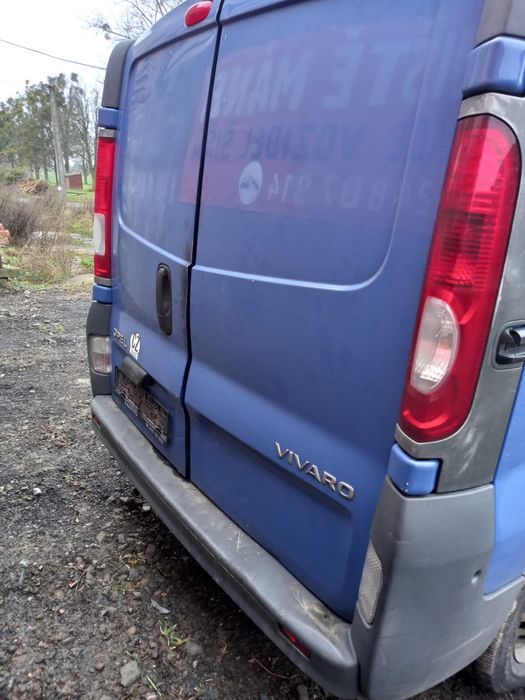 Opel Vivaro 2.0 cdti 2008 на розборку на запчастини renault trafic