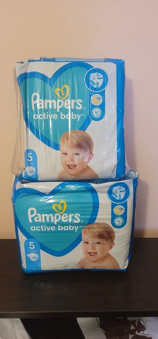 Памперси Pampers active baby 5