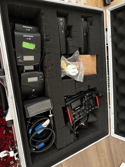 Sennheiser G4 mikroporty + Rode akcesoria  zestaw dźwiękowca