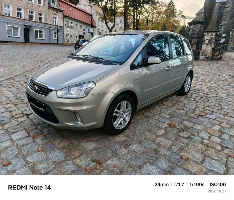Ford C-Max 1.8 Benz 2008 r Klima Ładny